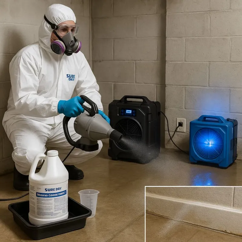 Sanitization and Odor Removal process in Beaver Dam, WI