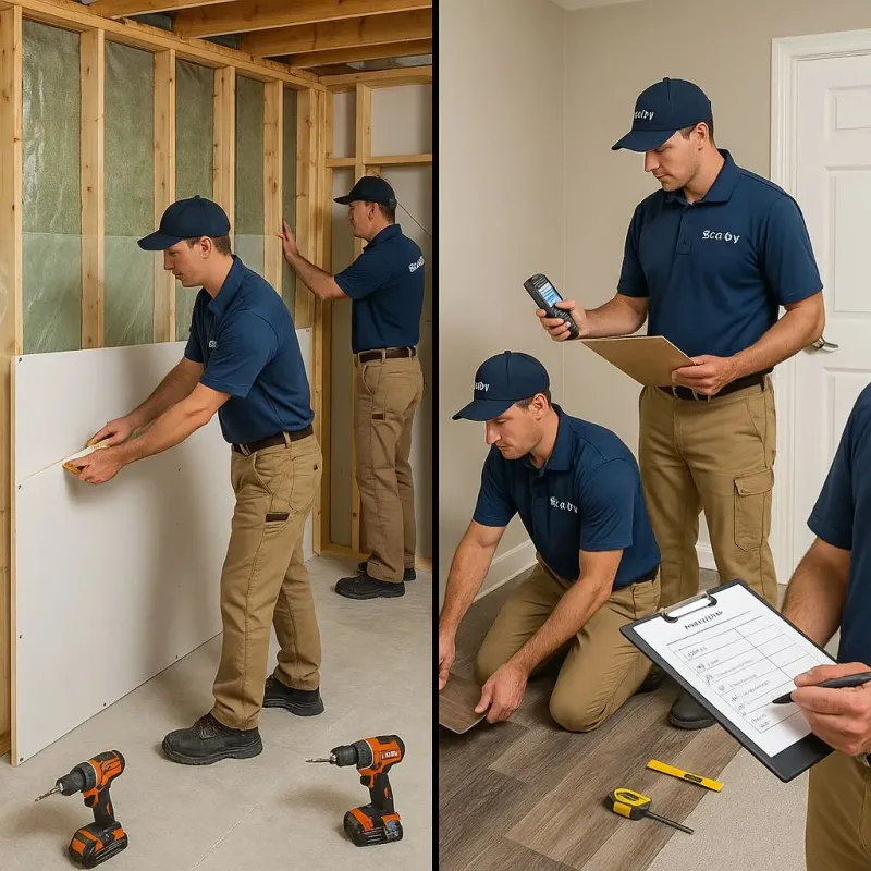 Repairs and Reconstruction process in Beaver Dam, WI