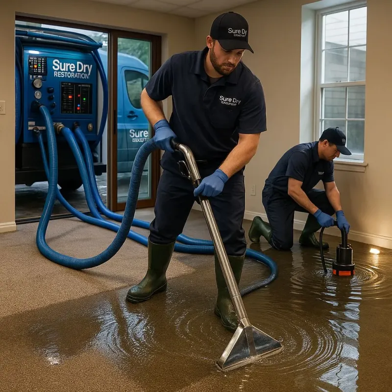Water Extraction and Removal process in Beaver Dam, WI